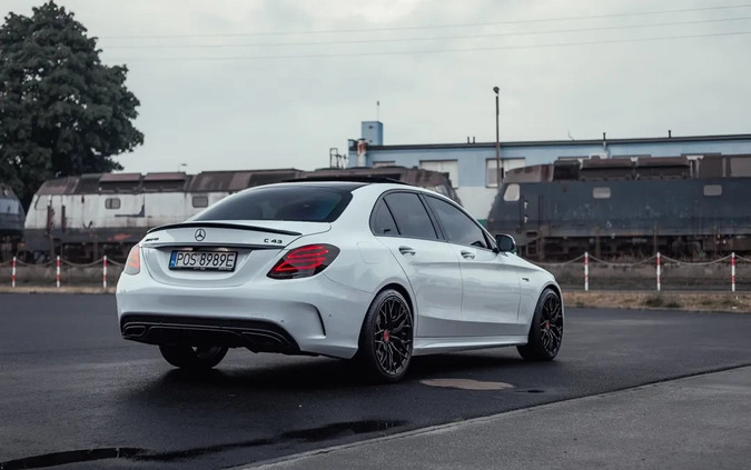 Mercedes-Benz Klasa C cena 165999 przebieg: 59000, rok produkcji 2017 z Ostrów Wielkopolski małe 379